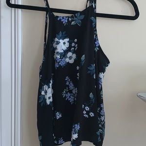 Hollister Black tank top